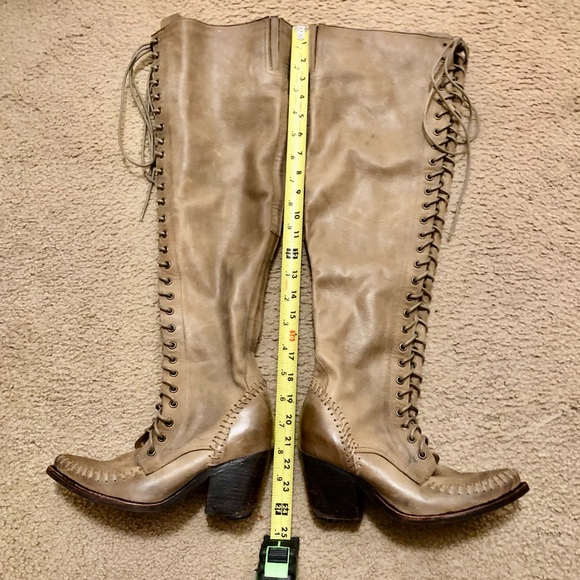 Rare Jeffrey Campbell James otk Lace Up Genuine Leather - Picture 12 of 17